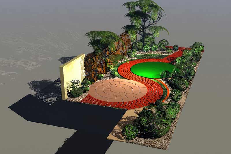 Landscope Gardens - design work (CAD)